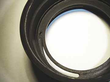 Arsat 250mm aperture ring removed and cleaned