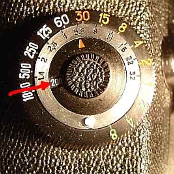 Kiev60 meter control knob