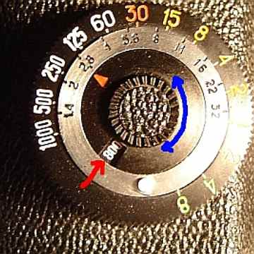 Kiev60 meter control knob