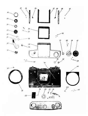 Kiev60 with exterior parts removed