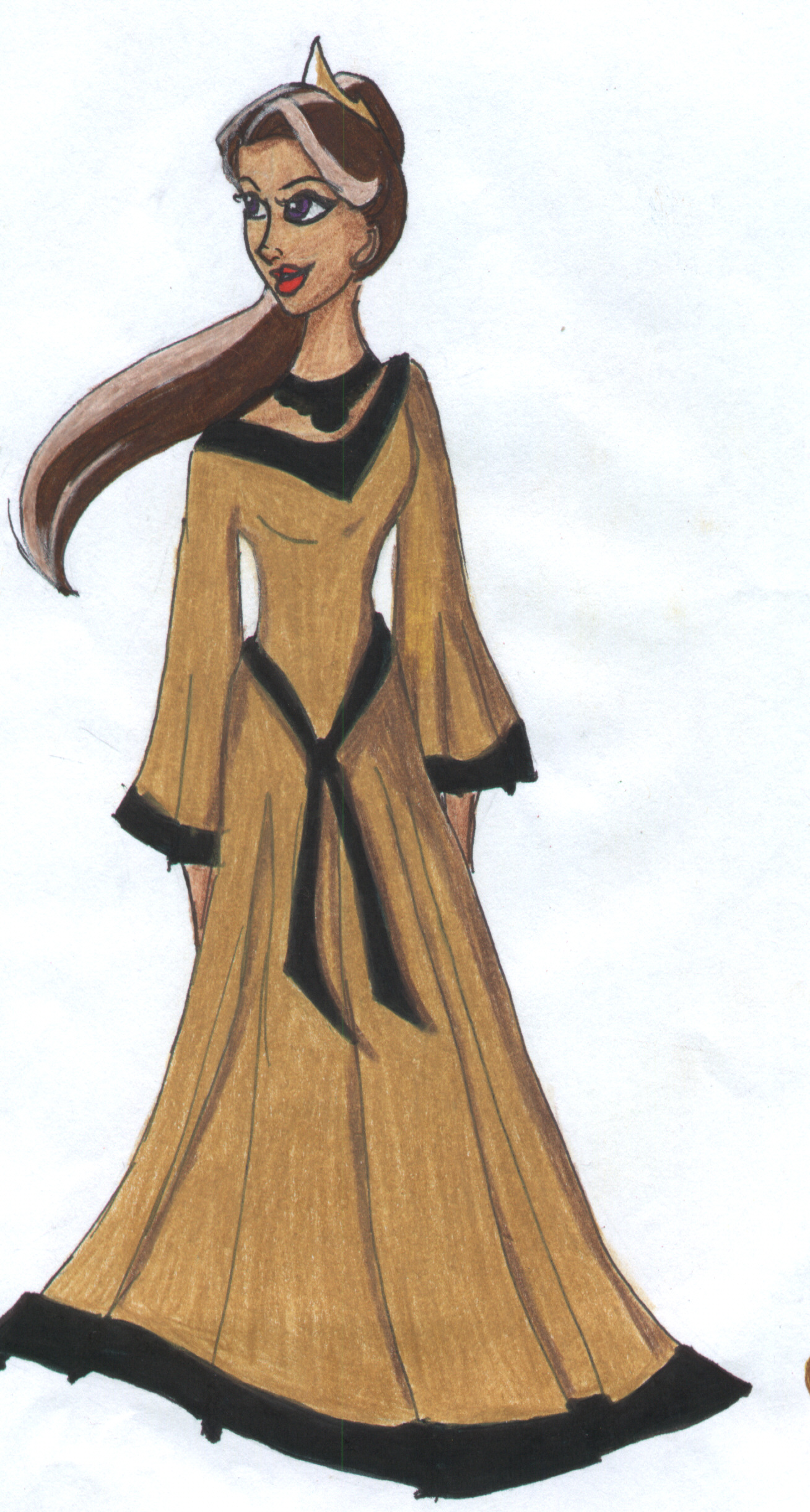 "Here's me again, the dress was a hit!&nbsp; Had to beat the guys off with a stick!&nbsp; Even Blondie noticed, if I do say so myself!