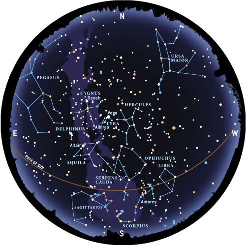   Learn a few constellations and you'll have a familiar friend every clear night.  