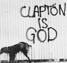 CLAPTON IS GOD