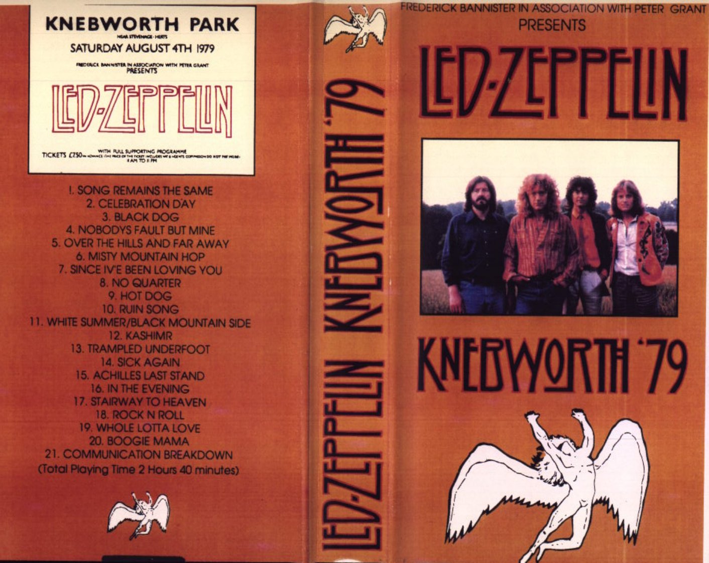 KNEBWORTH�79 COVER