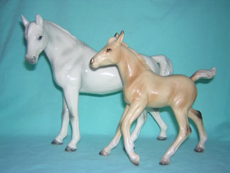 Mare and foal