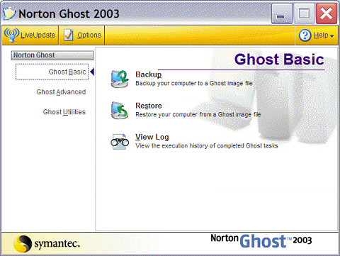 Norton Ghost 8.0 Corporate Edition full version