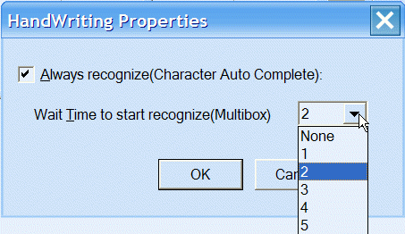 Handwriting Properties