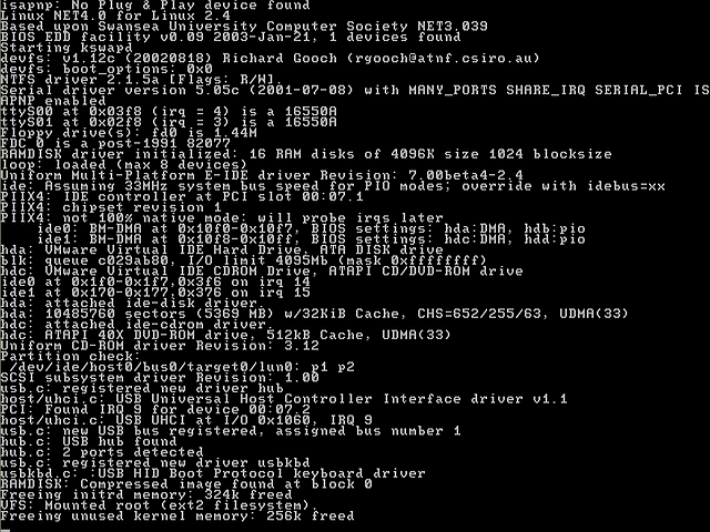 Screen showing stage at which it caused a fault.