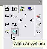 Writing Pad, English, Write Anywhere icon