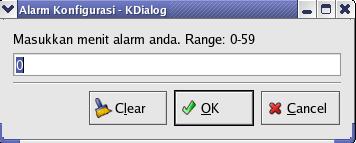 Minutes Setting