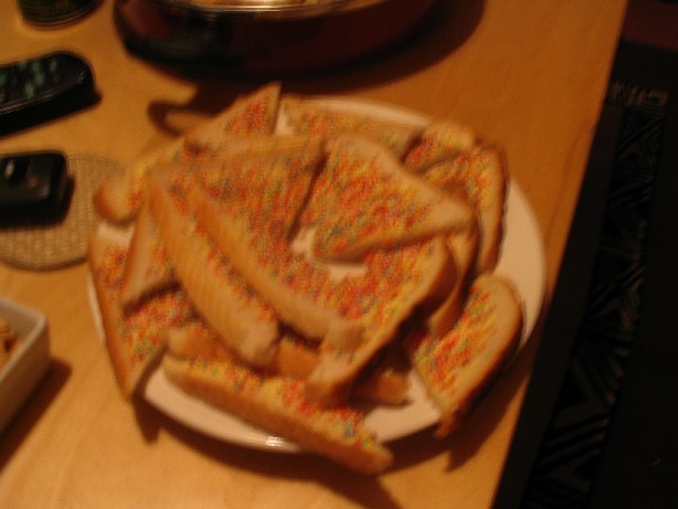 New Years Eve fairy bread heaven