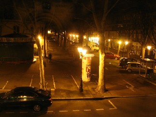 View from hotel window