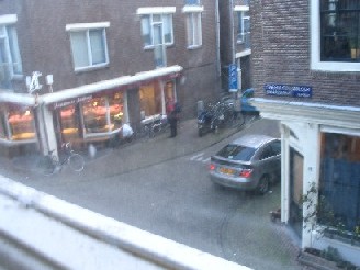 crap photo taken really early from Paul's loungeroom window (Amsterdam)