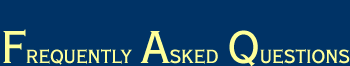 Frequently Asked Questions