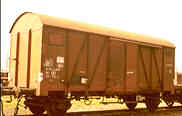 The most common 2 axle boxcar in Europe