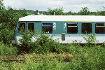 Diesel railcar cab detail