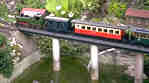 ... and over a bridge!