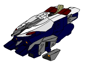 VHT-2 Spartas Hovertank in Hovercraft Mode