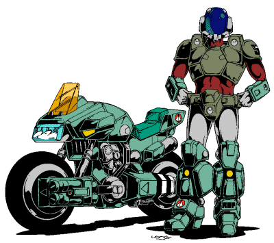VR-52 Combatant Cyclone series Ride/Armor