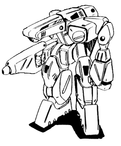 Monocle light combat battloid
