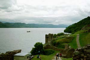 Urquart Castle on Loch Ness