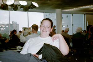 Sharo at Frankfurt airport
