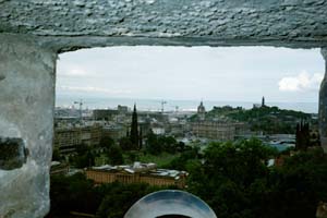 View from Stirling from cannon