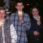 What tastes better? The ice cream or, the boys?