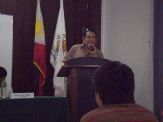 Joe Torres of NUJP