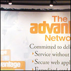 The Advantage Network Trade Show Booth Graphics