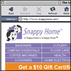 Snappy Home Web Site Design