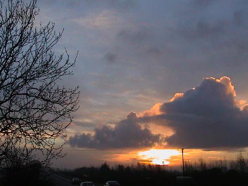 there once was a sunrise over limerick