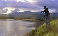 ...or casting from shore;