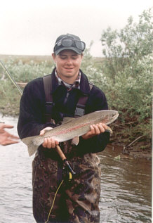 Catching epic rainbows
    is a common event on the Goodnews River!