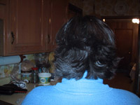 Kim got a new haircut!!! whoo hoo!