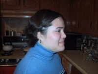 Kim got a new haircut!!! whoo hoo!