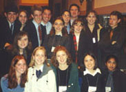 A group shot of my unit in a Senate debate room at the National Young Leaders Conference in Washington D.C.