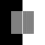 Logo that represents a visual artifact of false contrast due to the negative feedback of the receptive field