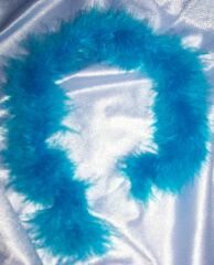 Blue Fur Boa