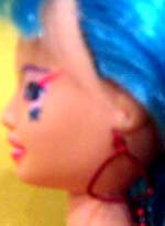 Aja Red Hoops