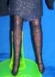Black Glitter Tights