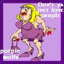 Thank You Purple Wolfe