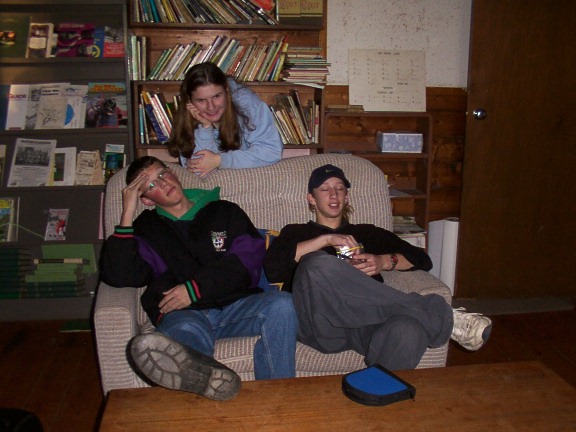 Brad, Kirsty, Greg
