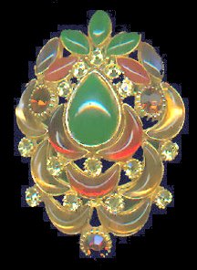 Sphinx Baroque goldtone with moulded cabs