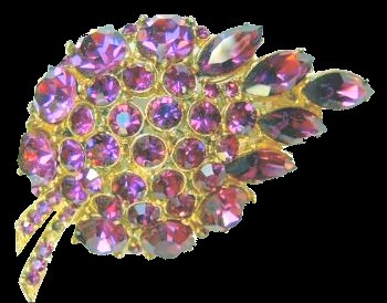 Sphinx chunky Leaf: amethyst