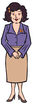 the irritatingly cheerful Economics teacher