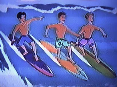 The Three J's surfing. Click HERE for more...