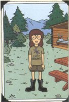Daria at summer camp