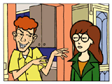 Upchuck teasing Daria
