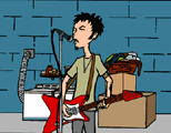 Trent rehearsing